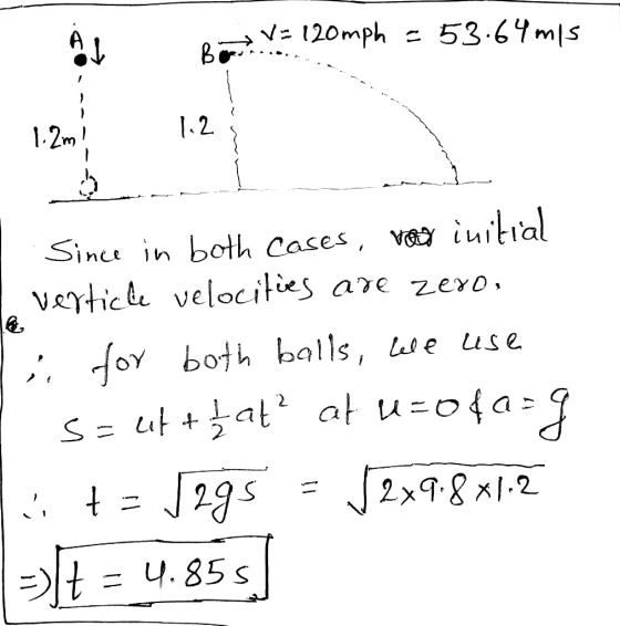 Since in bolh cases, ve iuitial укHicle velocities ar zevo. o both bae use