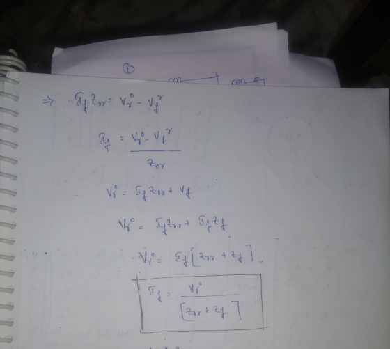2 V. VE V8 = Pf tor + Vf Vgo - Effort afz V 24 (2 423) try at