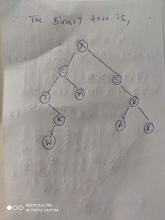 - The he Binary tree is, .00 REDMI K20 PRO AL TRIPLE CAMERA
