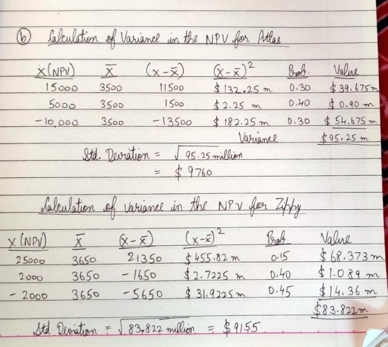 uldien f Varian in the NPv for Value (x-3) Breh X $39.675m 15000 $132.25 m 3500 11S00 0.30 0.40 ర00 35o0 కం 0.90 mm 2.25 m 54
