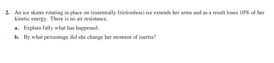 An ice skater rotating in place on (essentially fr