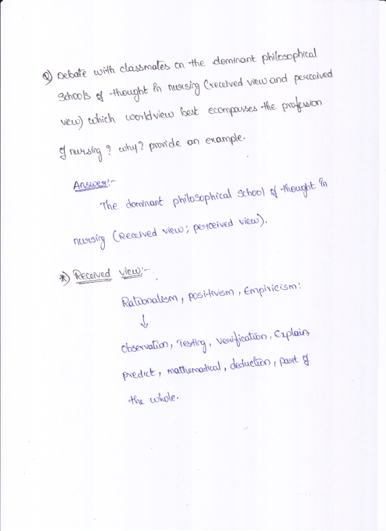 2 Debate with clasmales on the cdeminant philesophioal unsingshuy 2 povide on example 角 The doroinant philosophical shool 쉭-ffBu9hkfo nusoig (Reaved vieu peieiud vi RecoNed view- the tohole