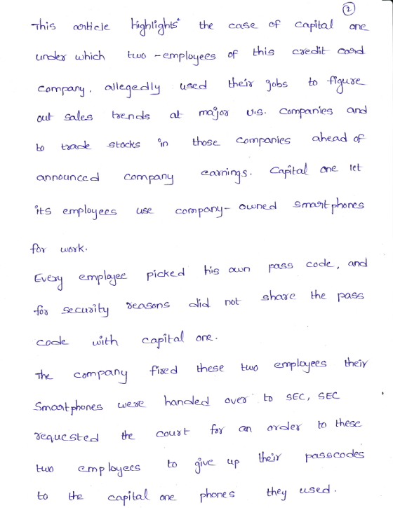 This ot hlgsthe case of Cnpital ane unsex which t-employees of this d Compary lgedlyusdthe Jobs to fouae e nds al majoa Companies and to tok stocks ose Componi ahead of Company ital one tet duened Smt phones announccCompanu its employees usecompony for work. Gv emplajee picked his cun Fass code, andl toðsectaity ðeasons chỉ not here th cool h copit The compfixd these epoyees theiy Smant phones eshanaled oves to SEC, SEC eaucstea teCouxt fo ano to thesc e pase eeS copital one the used nes