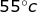 \small 55^{\circ}c