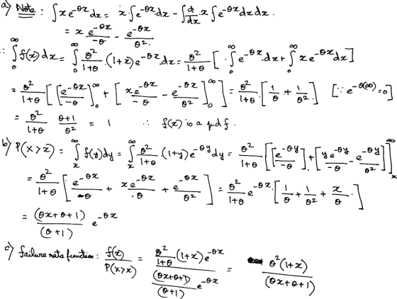 = xéneom It ay Note : ſze®z dx = 2 fe-92dz - Sa mena ferozdzdz. psele. Je comme «*anſache] [ [ ] [*] [ ] che non . fce) is