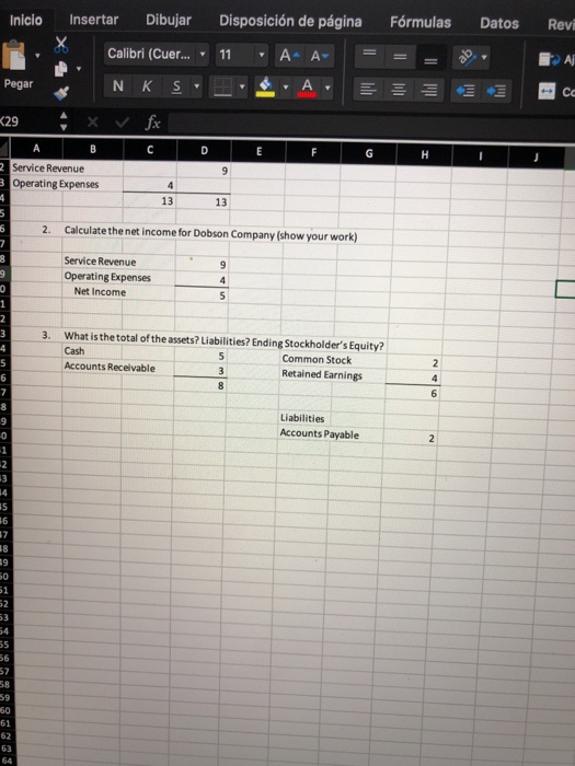Inicio Insertar Dibujar Disposición de página Fórmulas Datos Revi Calibri (Cuer... 11 A- A- ab Pegar N K S A Cc H (29 Xv fx A