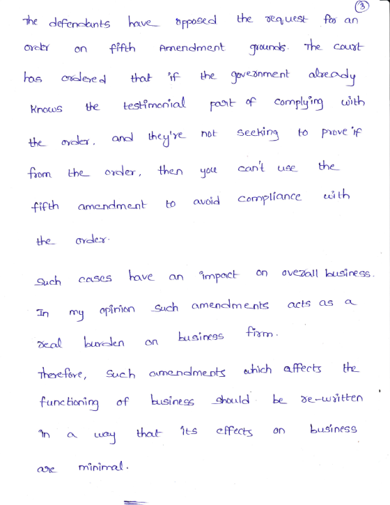 The defensknts have poed the efo an Couxt enment alxead foComplyg ot Knows te testimcnil the oycler ade ot im ordler. then you cont fifth amandmenoavoid Compliance cith Seeking to Prove f use the ode ave anmpct onovezal ousiness. In opînion Such amenclme nts acts as a sineSS Thoeve, Sc amnelmeshich affectsthe functionig of in ould be e-witten tn ou that 1ts effects obusiness aeminimal
