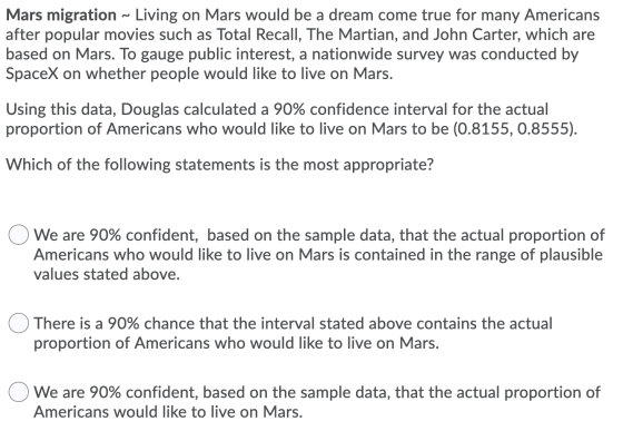 Mars migration ~ Living on Mars would be a dream come true for many Americans after popular movies such as Total Recall, The