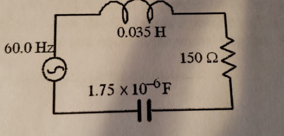 0.035 Η 60.0 Hz 150 ΩΣ 1.75 x 10°F