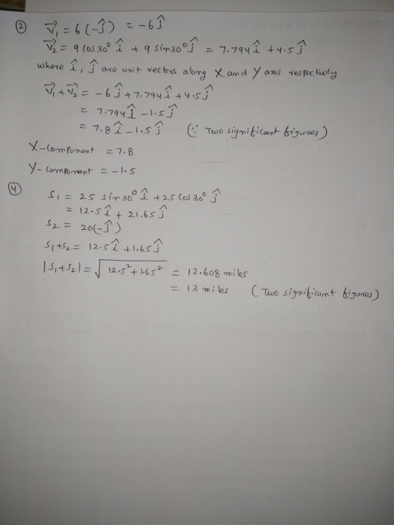 e i, j are unit veets along乂and 9 ニ12-51 + 21 .65」 S2 20 SI the 12.51..