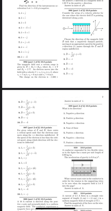 Find the direction of the intentanco celeratie tollis egti. 196 Tin the positive direction Answer in units of px 006 (part 1