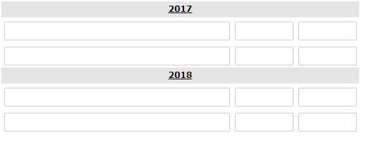 2017 2018