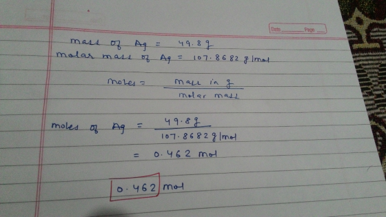 Date Page 19.89 ro melar matl 49.& 107-86 82 g/m어 moled