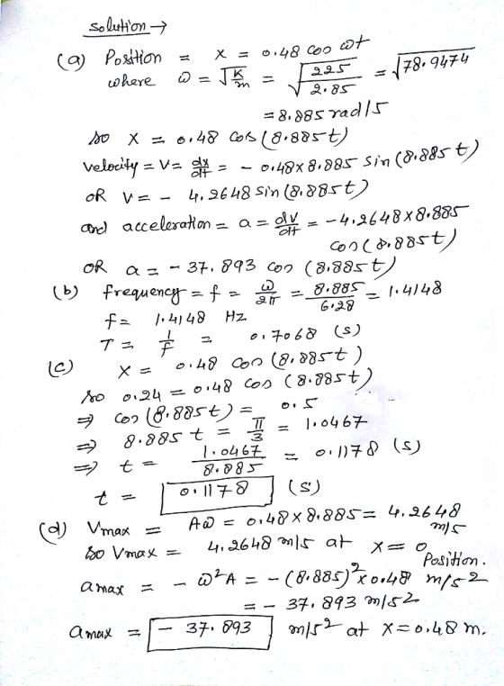 Solution → 오오S 78, 9 -8.88s G 28 o46 mに Position =-34, 813 께52