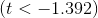 (t<-1,392)