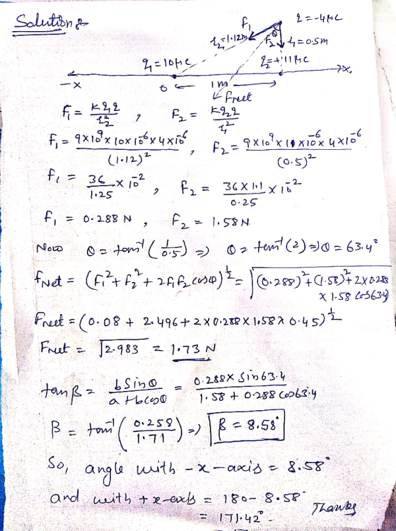 Solutions 22-462 2=106 { / 12 to 4=0.5m time im & freet 0.25 F, = 9x18 x 10x 16 x 4 x Com 8x4X16 f = 9X10²x 18 x 10 x 4x
