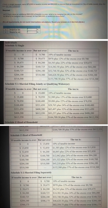 Chuck ears and What she marri $40,000 of income, what is ed, he had $40.000 of For all requirements de metround medication Sc