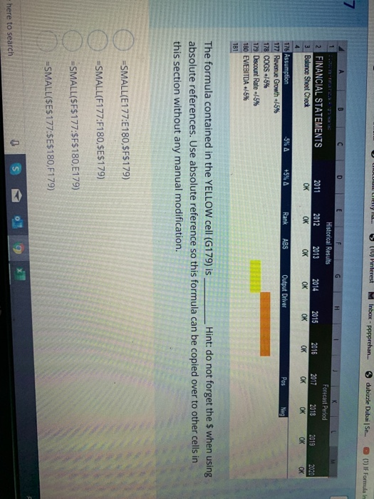 5 (10) Pinterest Inbox - pppprehan. LIOCODUE Lheny a.. dubizzle Dubai |Se. (1) IF Formula In G. Historical Results H. Forecas