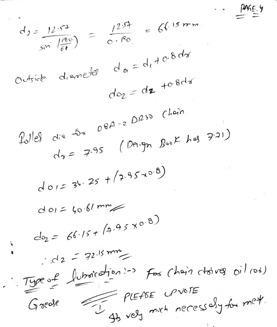 PAGE 4 د رح is mm. 12:57 12.57 66.15m 0.190 sih do = dito.&do Outsick diameter dar - - de to 8dr Polles die die & O8A-2 D230