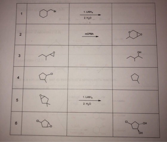 1. LIAIHA 2. H20 mCPBA 1. LAIHA 2. H20 CH