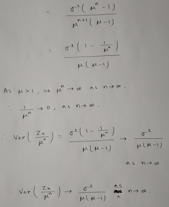 2 卜人(从-1 As M, So NM Var as n→oo a s uh