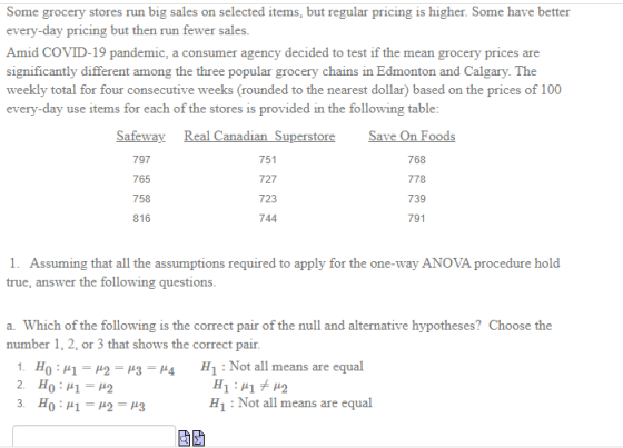 Some grocery stores run big sales on selected items, but regular pricing is higher. Some have better every-day pricing but th