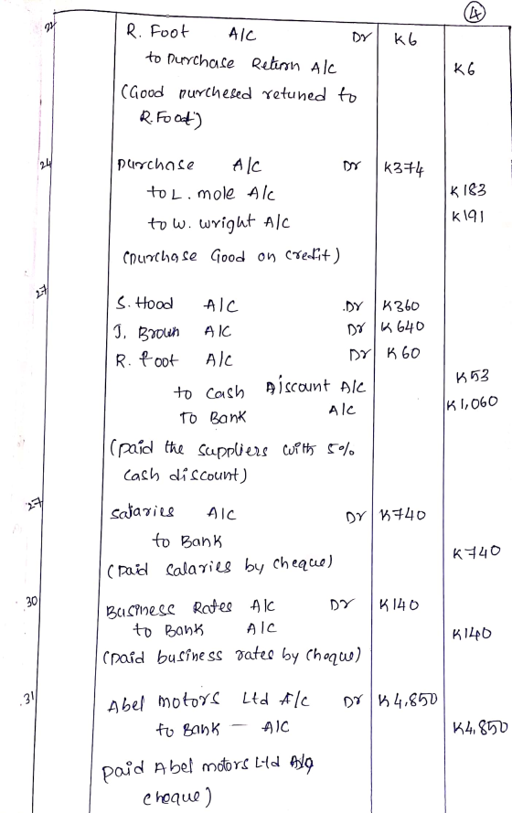 (4) DY k6 R. Foot AIC to purchase Reteron Alc K6 (Good nurchesed retuned to R. Fo oat) 24 K374 K 183 purchase Al tol. mole Al