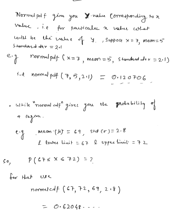 normal pdf thhe O.62048