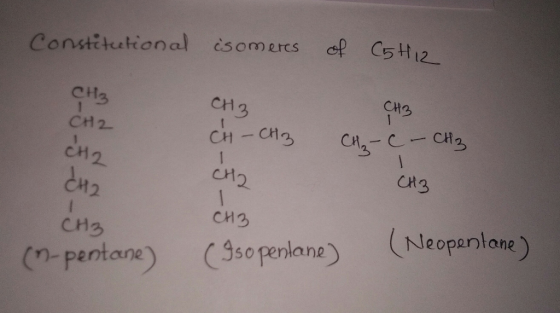 Cons忙tutional esomercs ap C5H1 CH CH CH CH 2 2 2 3 C CH2 CH CH 2 CH3 CH2 CH3 (n-pentans) (Ssoperlane leopanlone) )-pentane