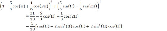 (1- cos(n) + cos2n)* + (sin(n) - h.sin(20) - 1 * cos(n) +.cos(21) (cos(1) – 2. sin’() cos(1) + 2 sin? (2) cos(2)]
