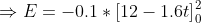 Εー-0.1 * 112-1.6f]