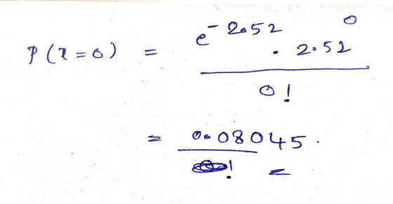 e-2.52 ア(1-o) = 2.51 0-08045