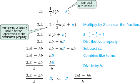 Solve the formula for the specified variable. See Examples.EXAMPLE ...